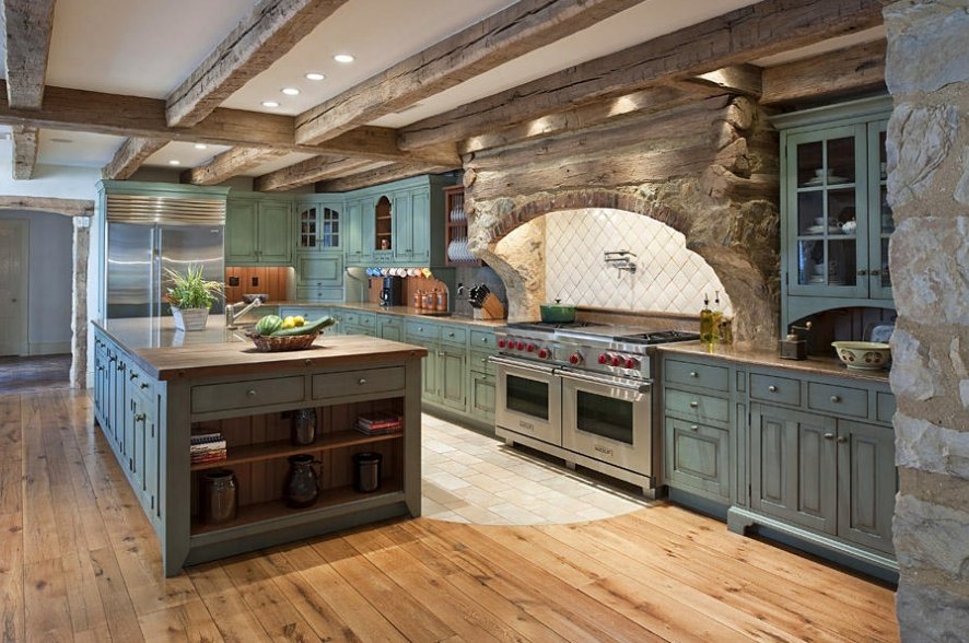 25 Stunning Farmhouse Kitchen Design Ideas